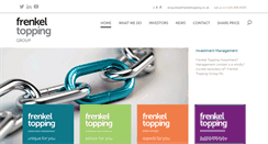 Desktop Screenshot of frenkeltopping.co.uk